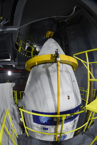 Sentinel-5P poised for liftoff