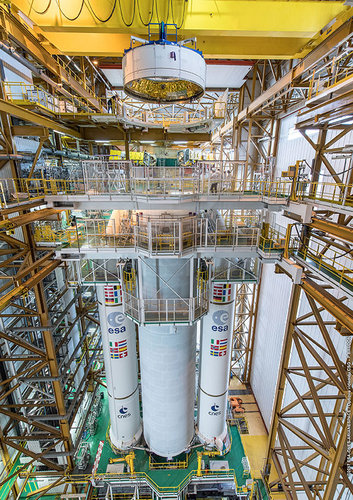 Ariane 5 taking shape