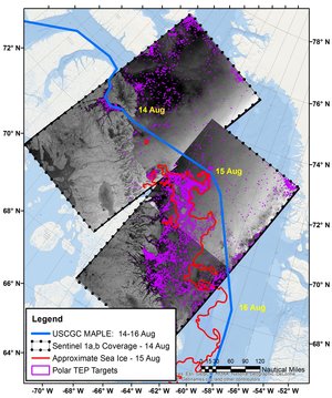 Navigating with Polar TEP