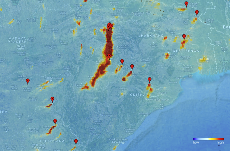 Pollution from power plants in India