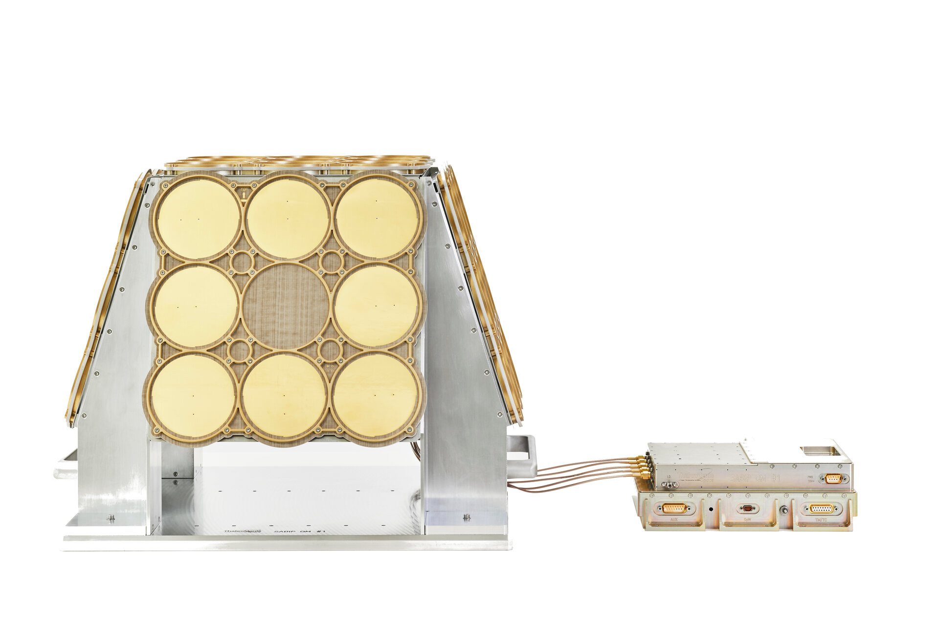 SABIP Payload consisting of antenna and receiver (courtesy of TAS-D)