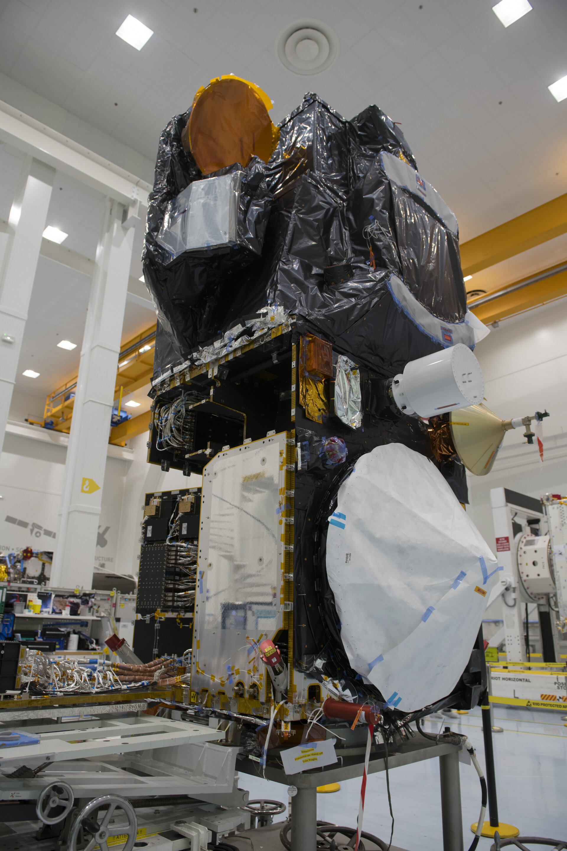 Testování družice Sentinel-3B