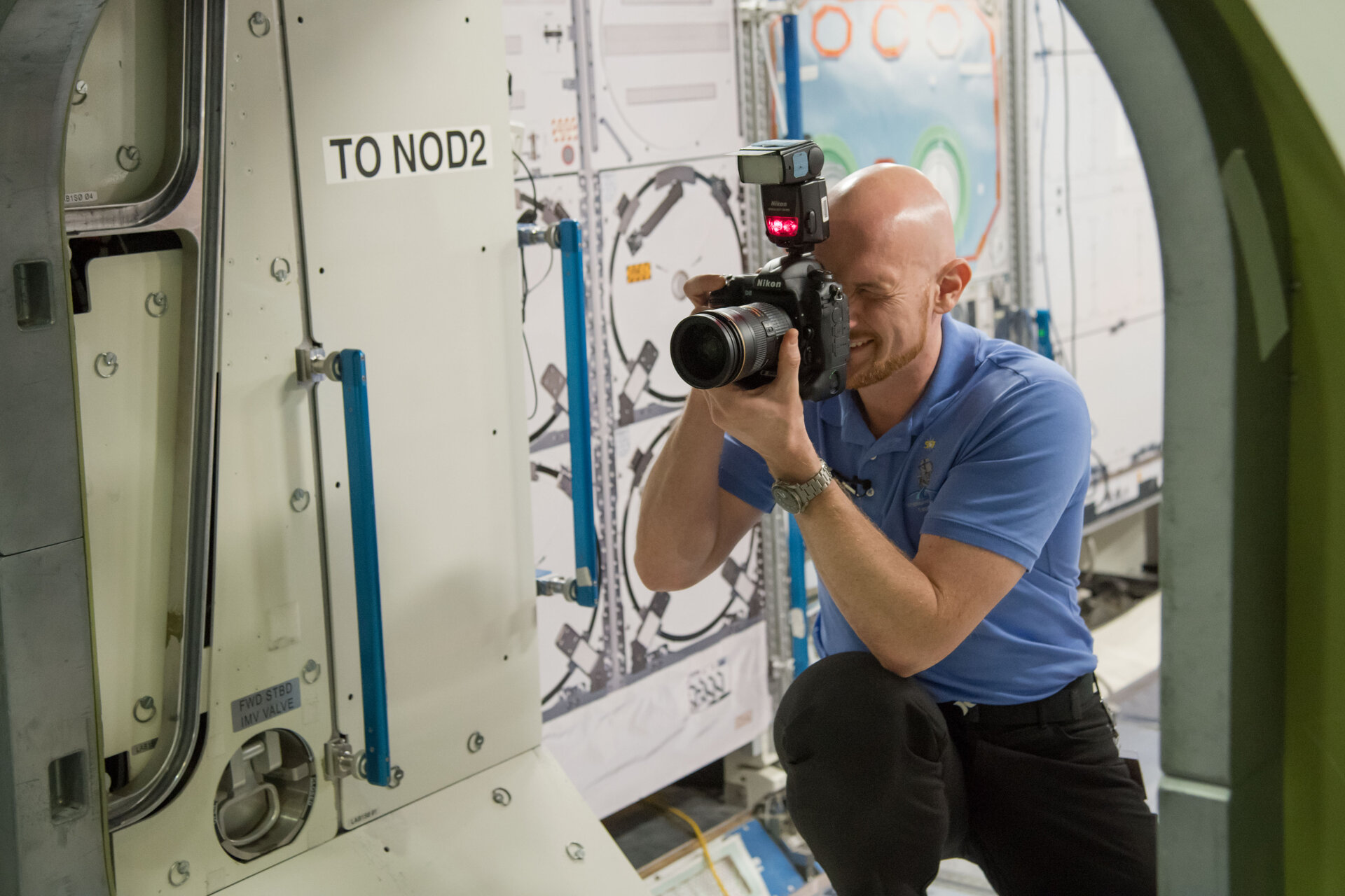 Expedition 56/57 crew members training