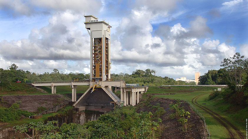 Static firing test stand