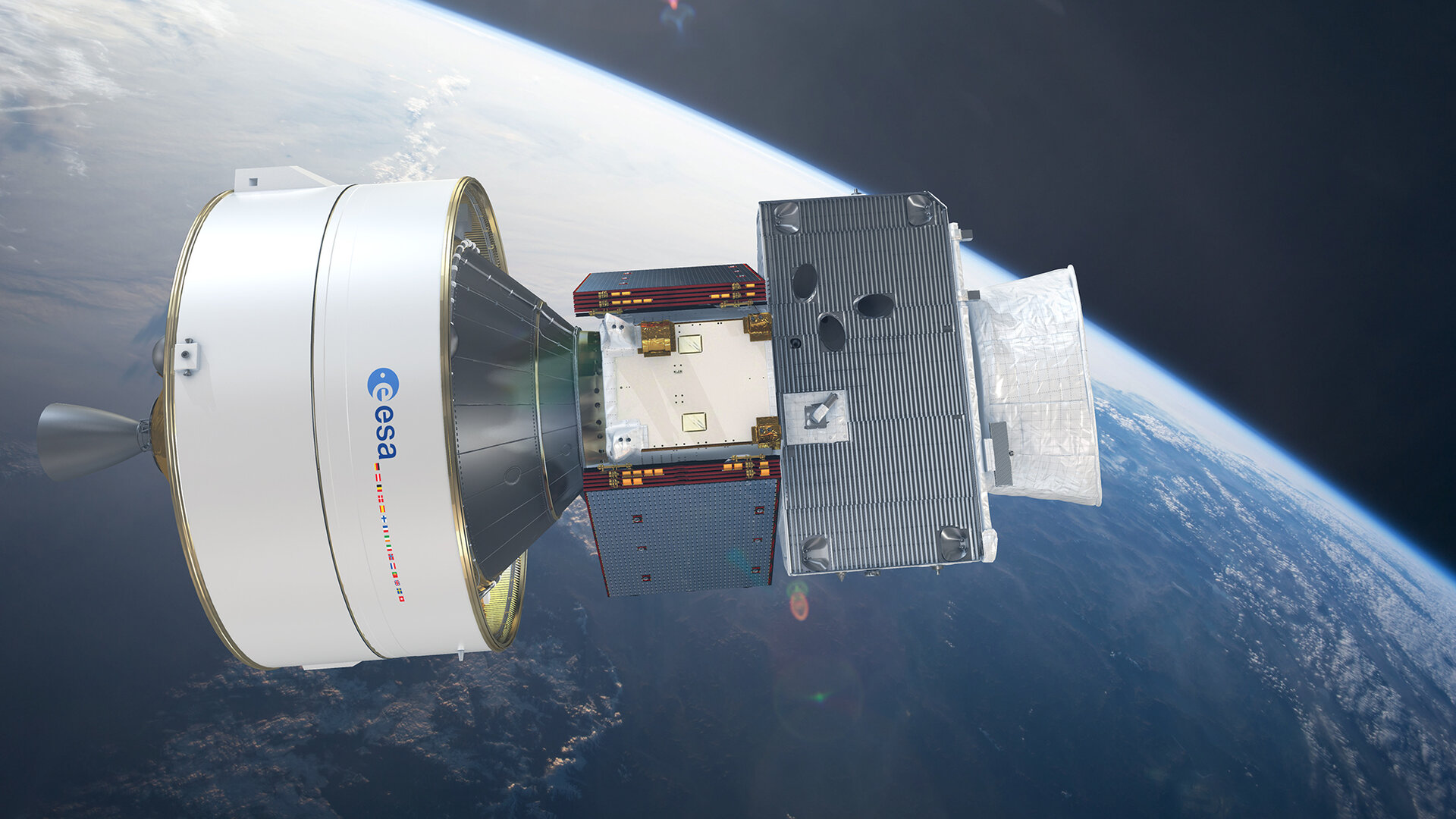 BepiColombo in low Earth orbit