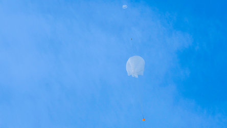 ExoMars parachute deployment