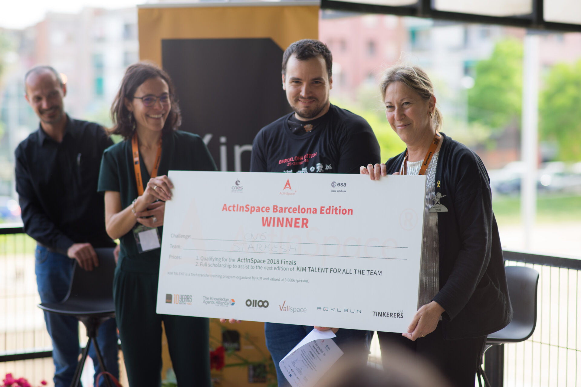 ActInSpace 2018: Spain winners