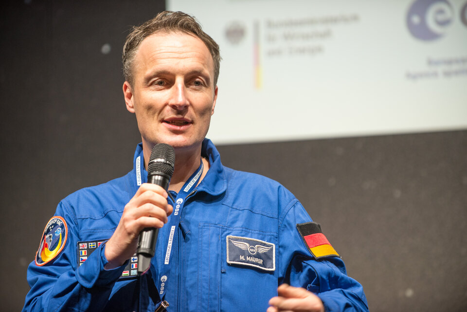 Matthias Maurer wird einen Kids- und Space Talks halten