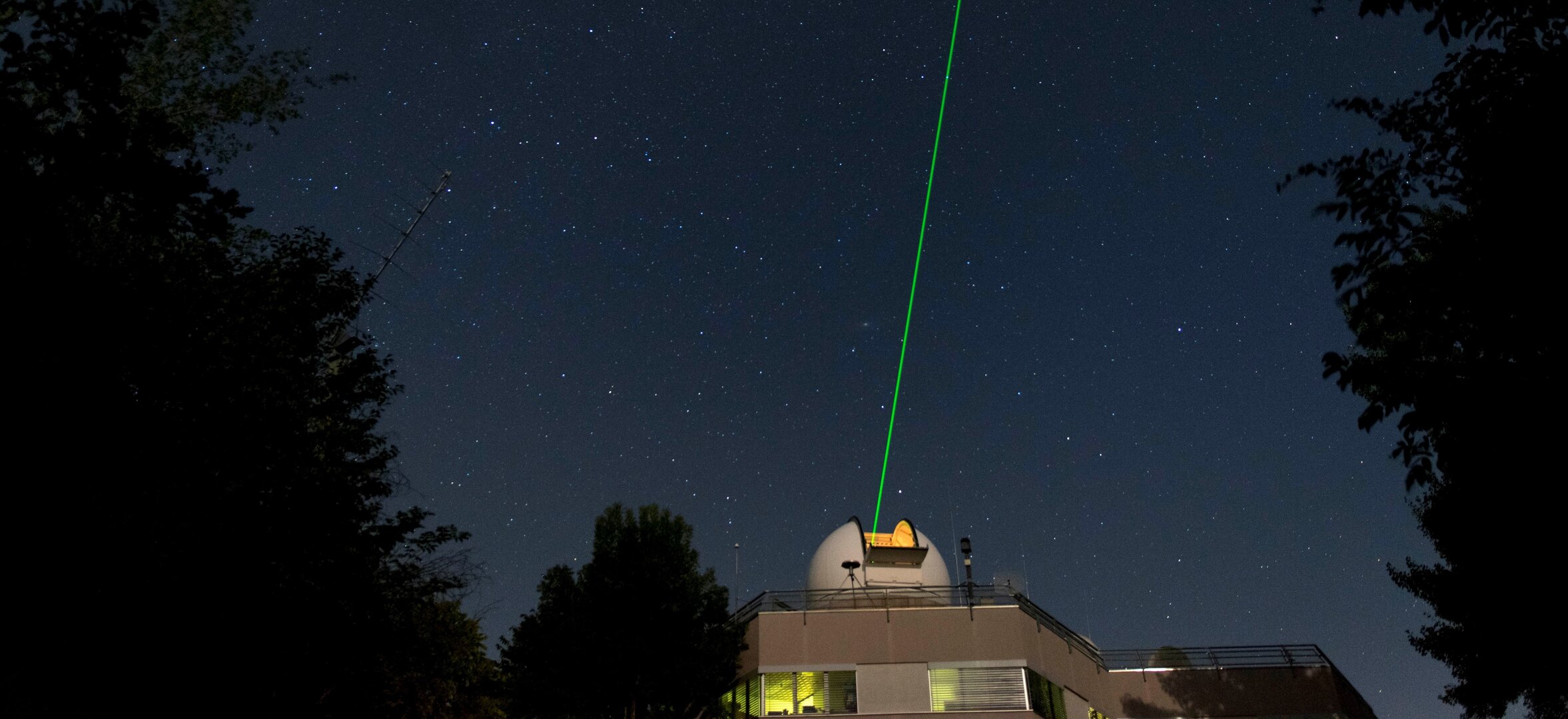 Die Grazer Laserstation am Observatorium Lustbühel