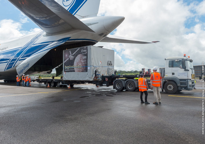 MPO arrives in Kourou