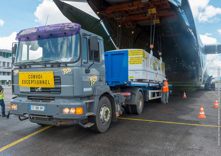 MPO arrives in Kourou