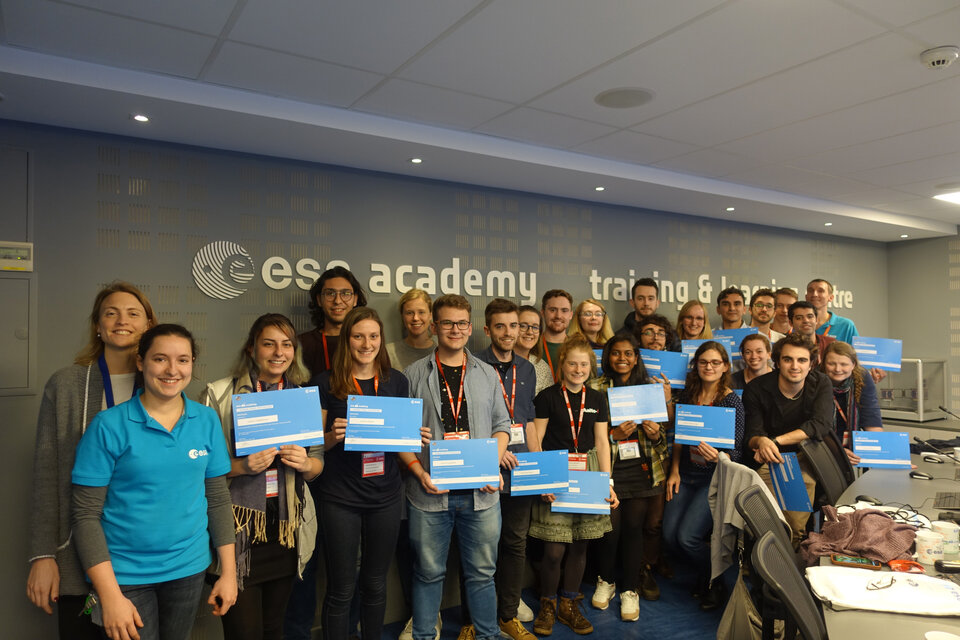 Students and organisers at ESEC