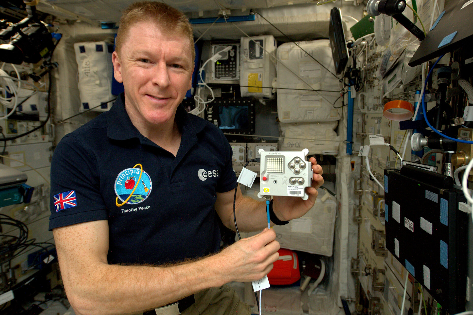 ESA Astronaut Tim Peake will host a webinar for Mission Space Lab winners!
