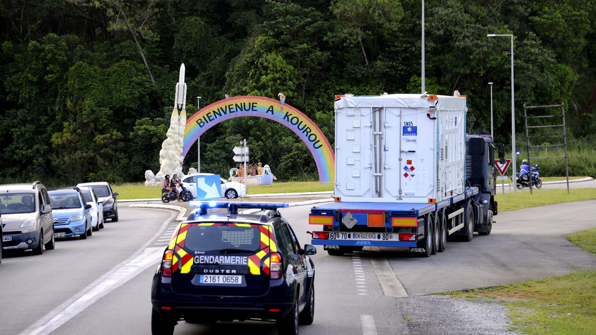 Družice Galileo na cestě