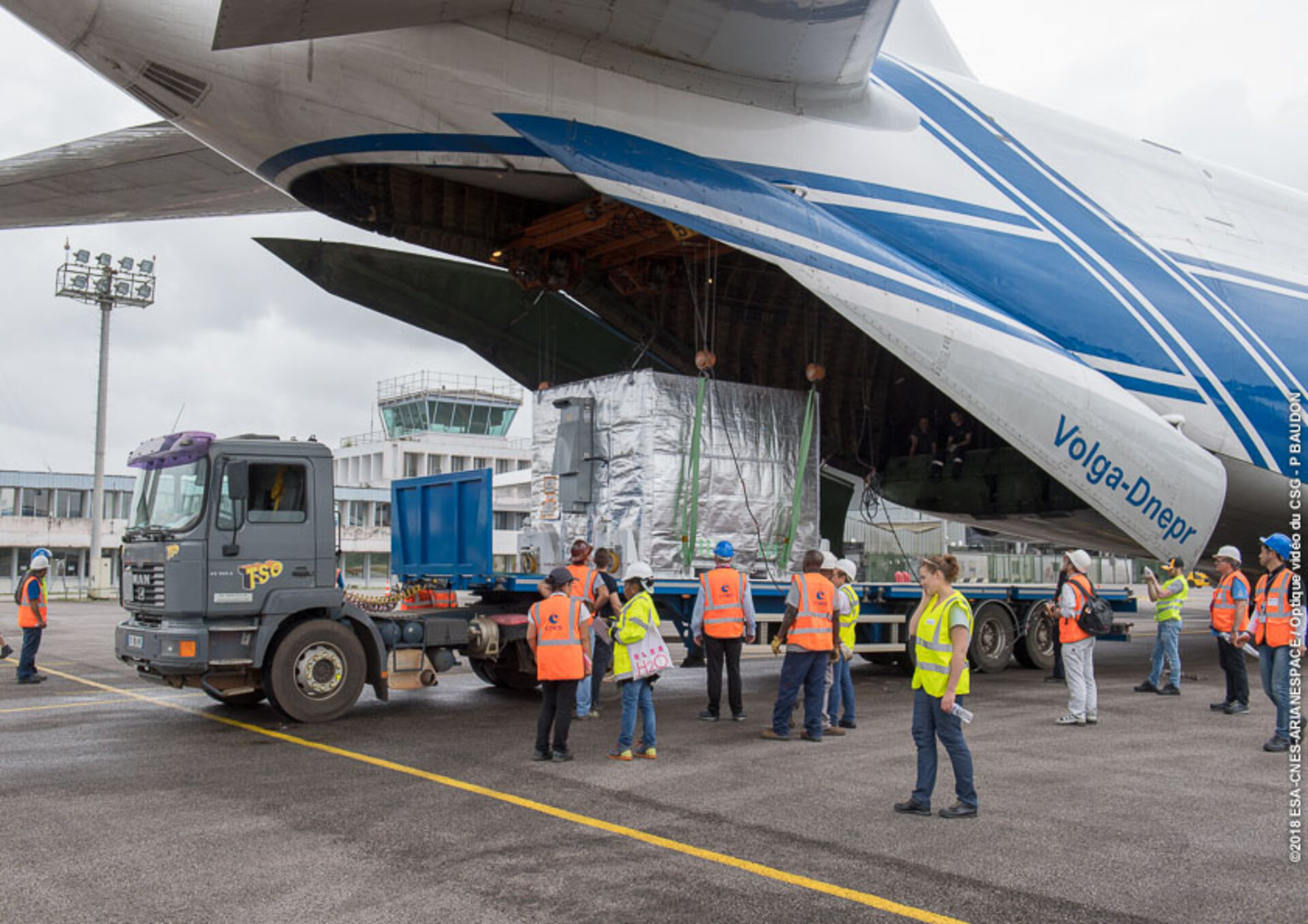 MMO arrives in Kourou