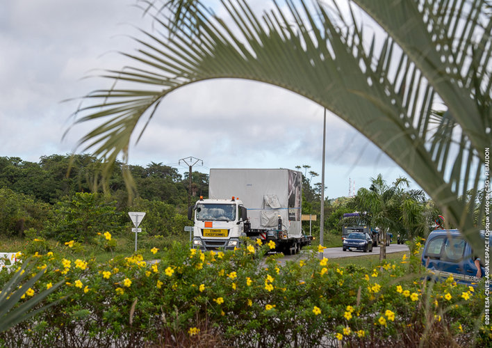 MPO arrives in Kourou