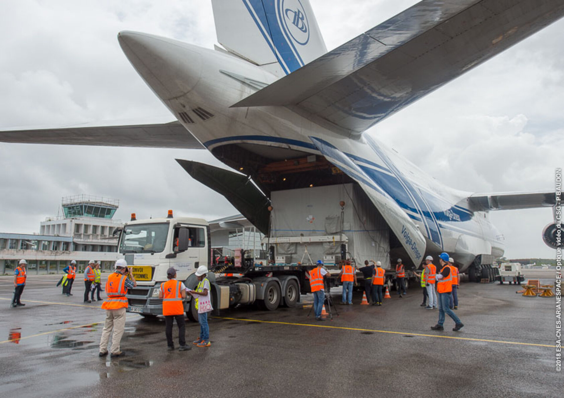 MTM arrives in Kourou