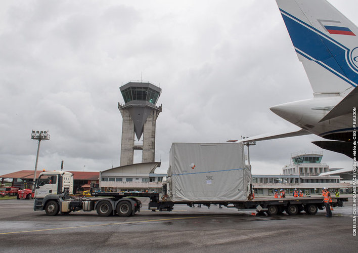 MTM arrives in Kourou