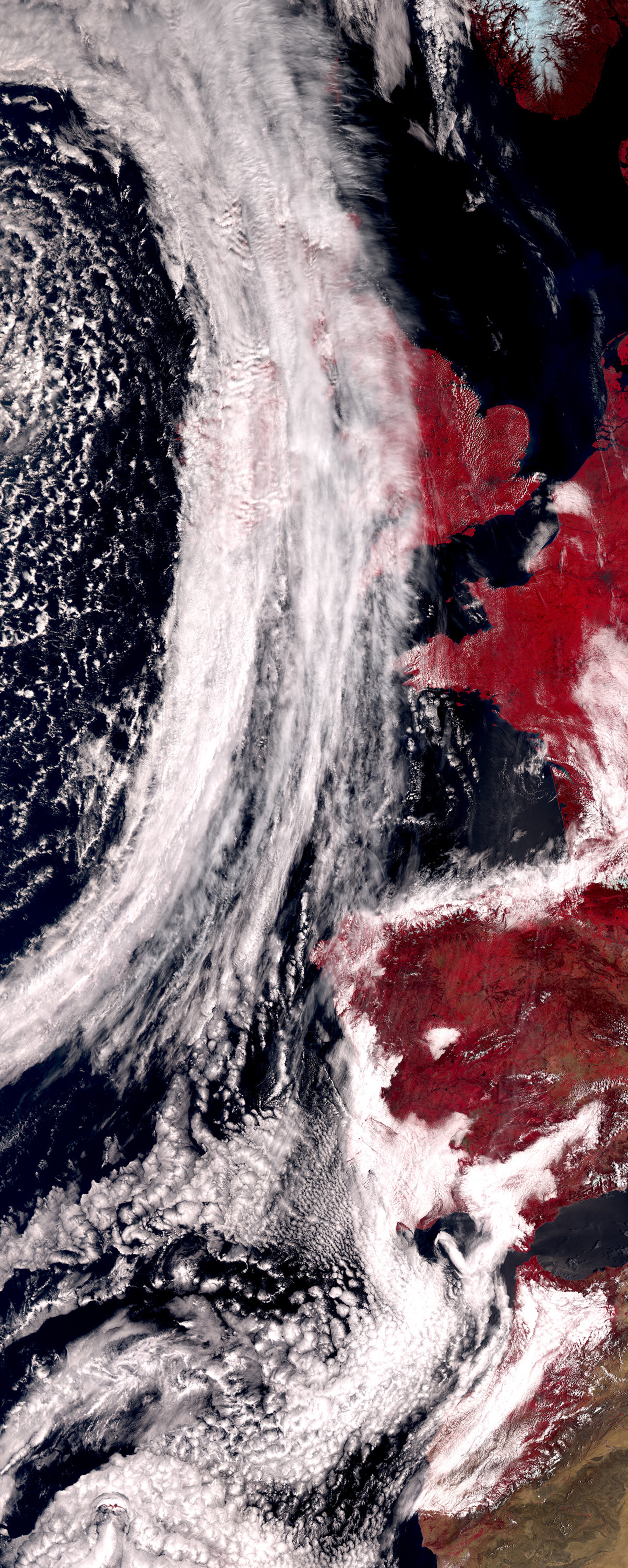 Western Europe from Sentinel-3B