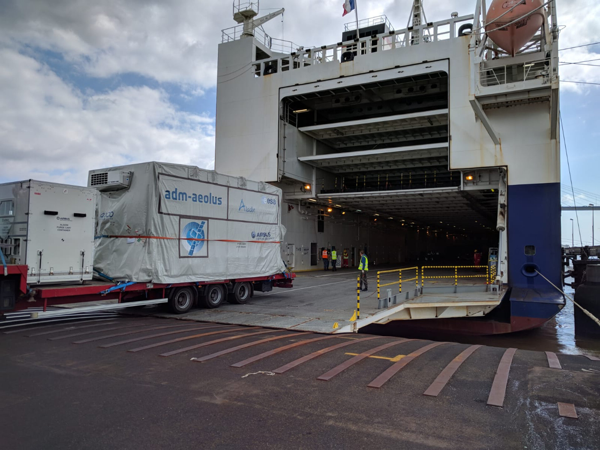 Aeolus boarding