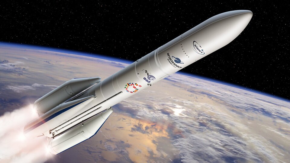 Ariane 6 con i 4 'booster' 