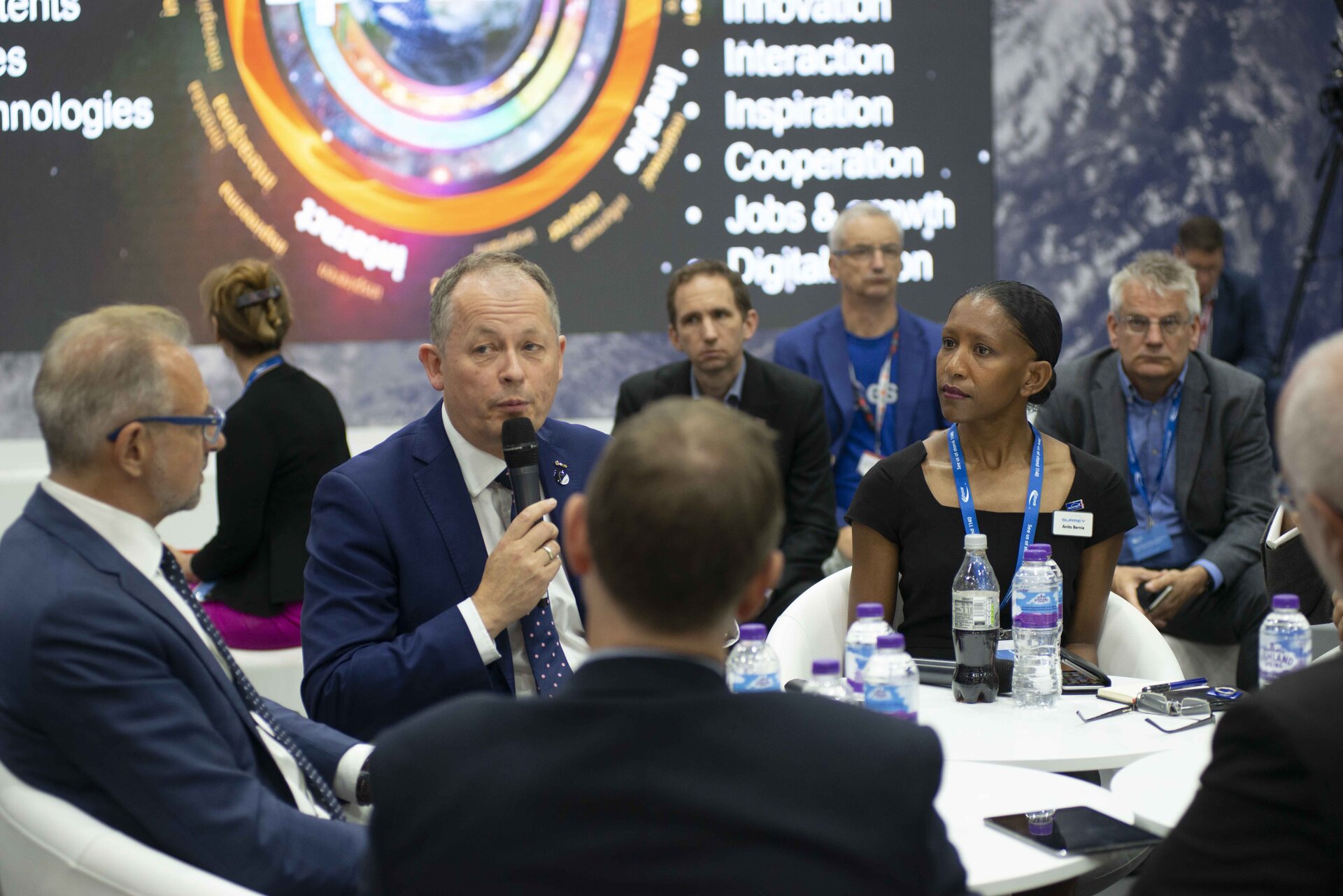 Space Day interactive talks at Farnborough International Airshow 2018