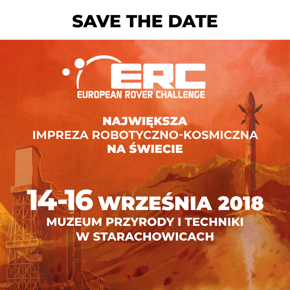 European Rover Challenge 2018 Save the date
