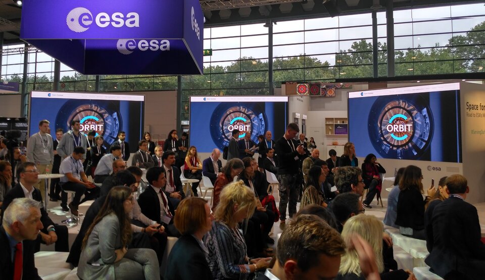 The Open Cosmos` Call To Orbit competition was announced at IAC2018 
