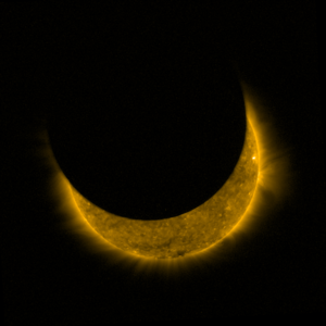 Proba-2 partial solar eclipse 2