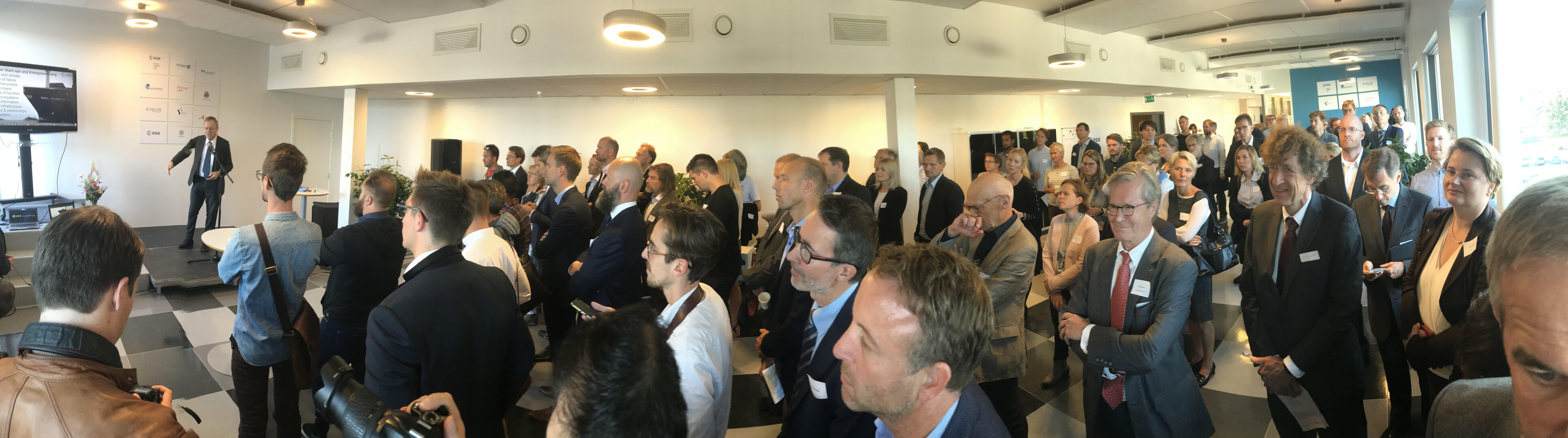 ESA BIC Norway opening 31 August 2018