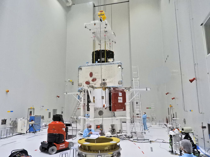 BepiColombo stack