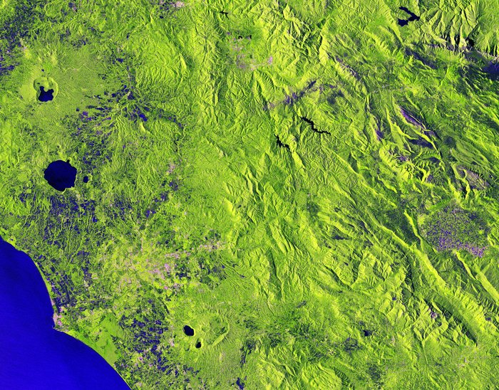 Central Italy captured by Sentinel-1B
