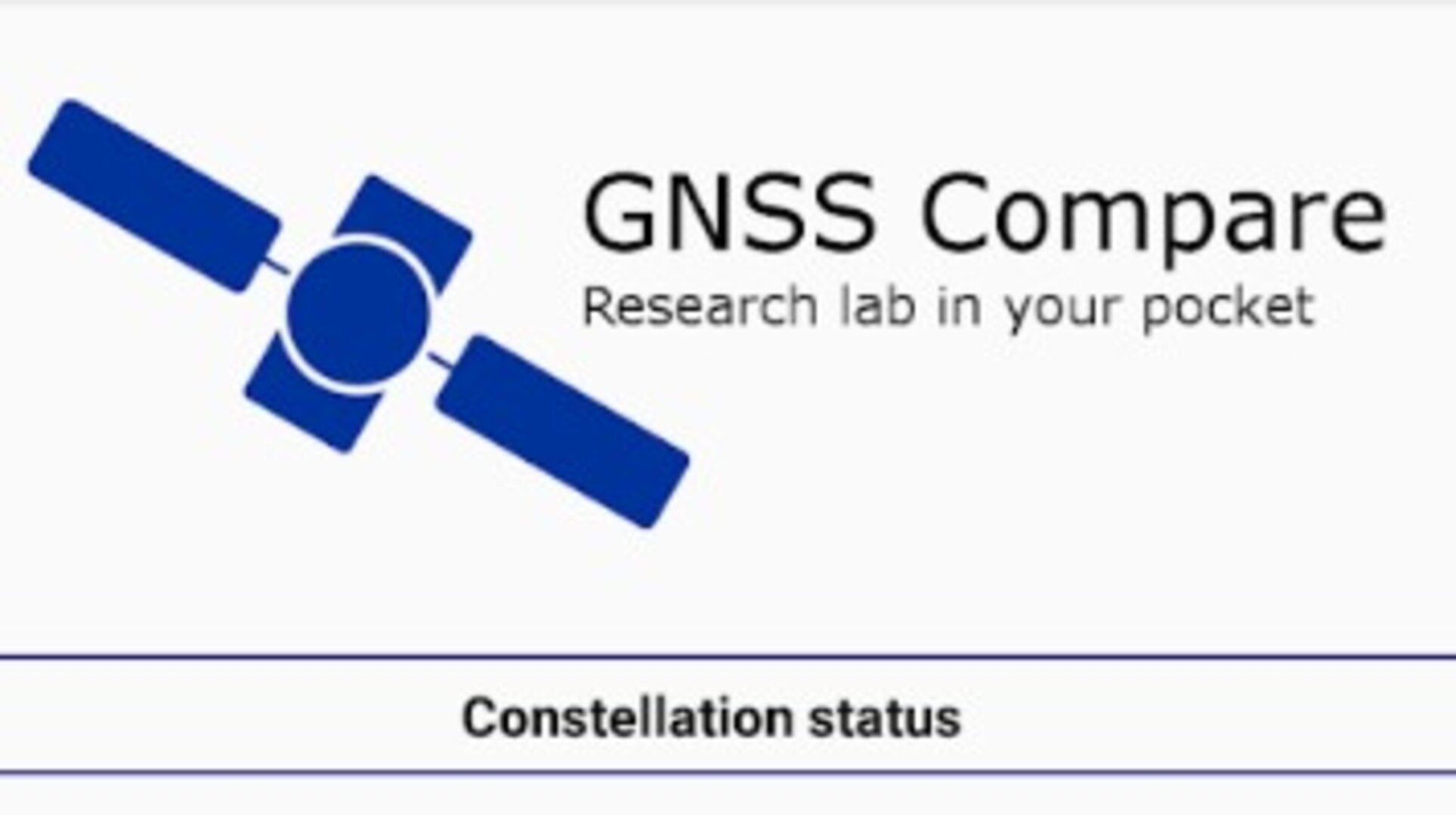 GNSS Compare app