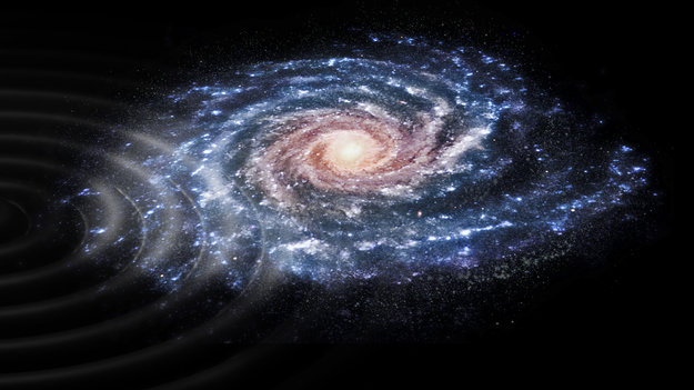 Mléčná dráha, detekovaná struktura mezi hvězdami