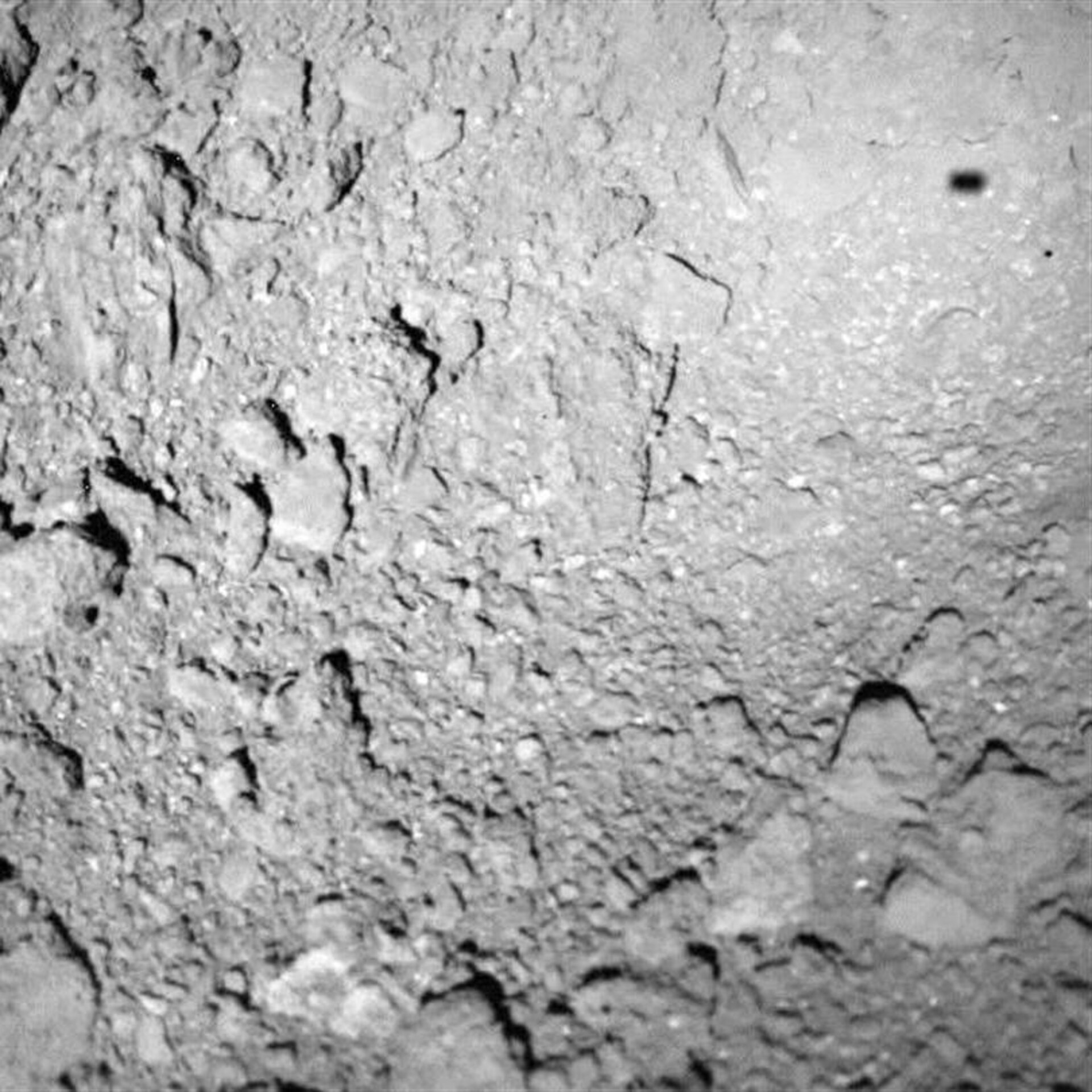 Mascot lands on asteroid Ryugu