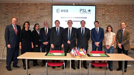 ESA_Lab@PSL agreement 