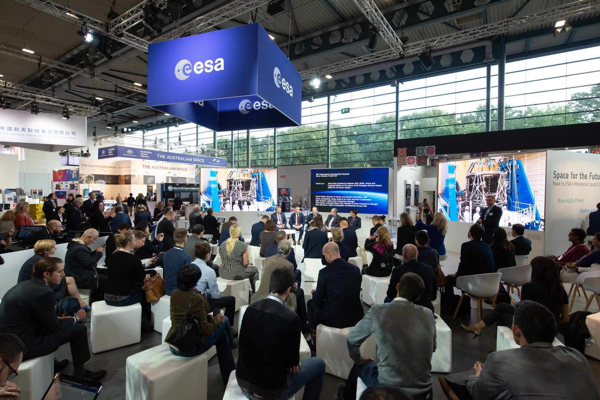 Joint Press Conference between ESA, NASA, Airbus and Lockheed Martin