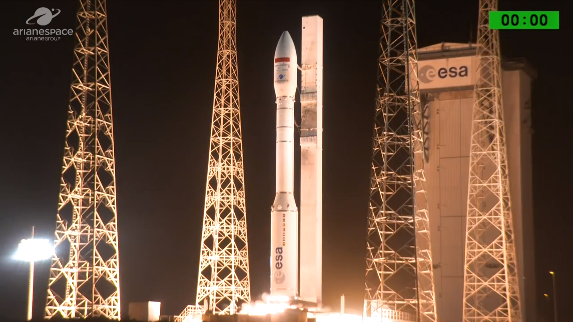 Vega lifts off