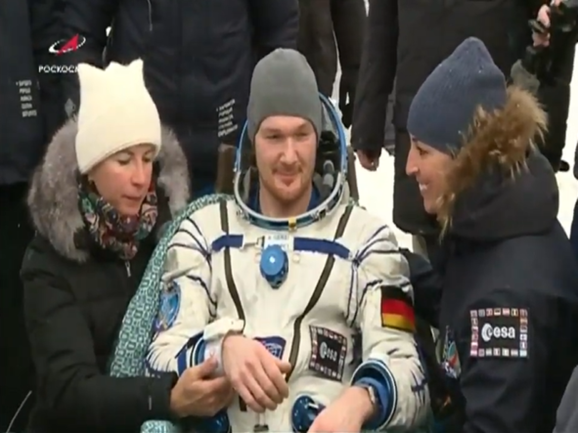 Alexander Gerst's second landing on Earth