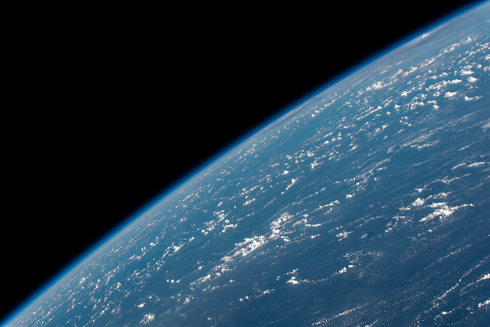 Image of Earth taken by ESA astronaut Alexander Gerst