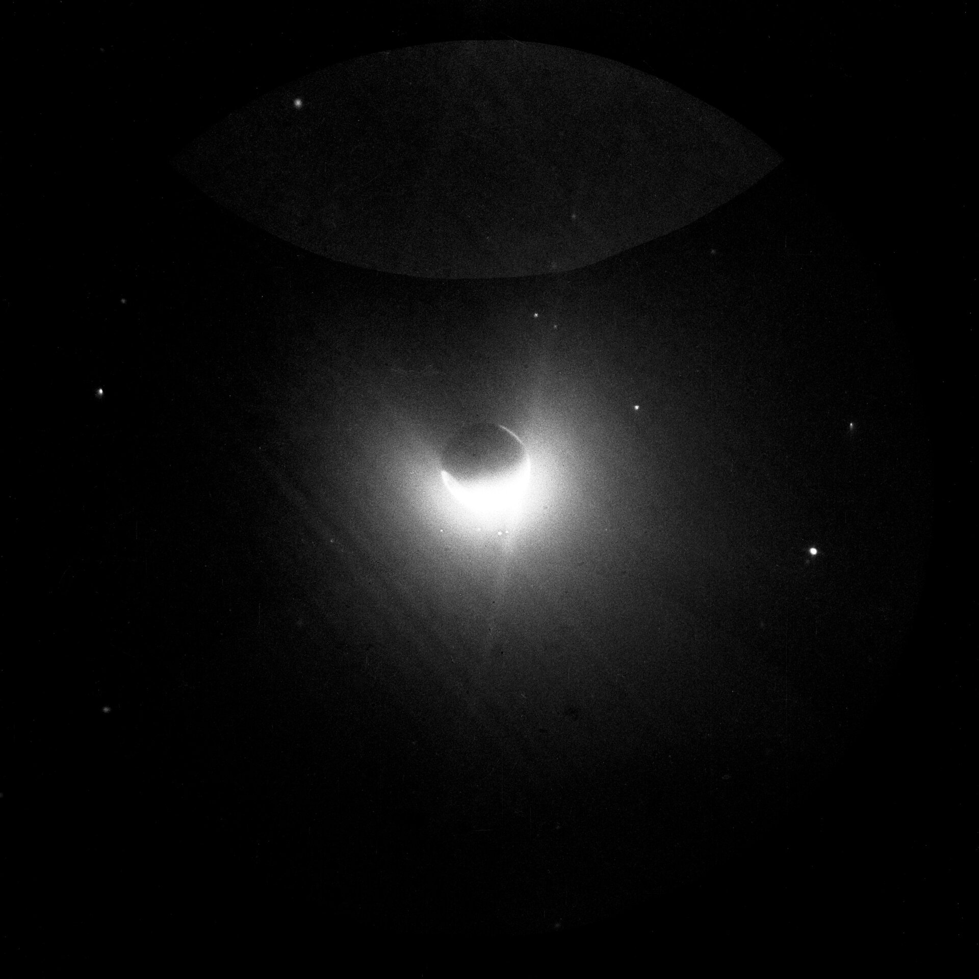 Earth’s geocorona from the Moon