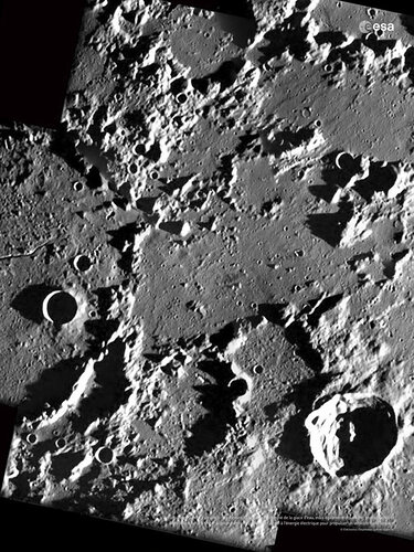 Image de la Lune prise par Smart-1