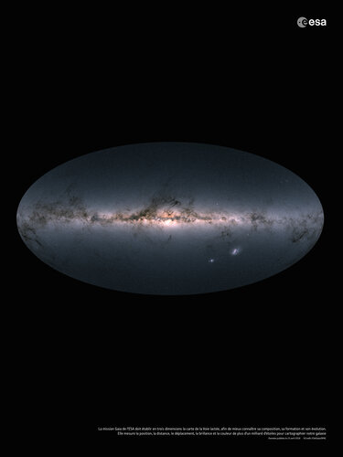 Recensement des étoiles de notre galaxie par Gaia