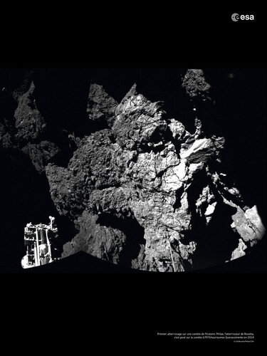 Rosetta, premier atterrissage sur une comète de l’histoire