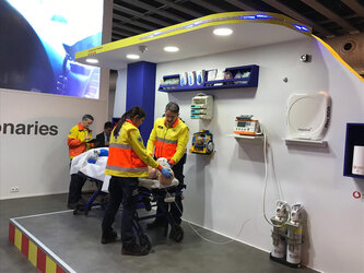 Satcom 5G-enabled ambulance demonstration