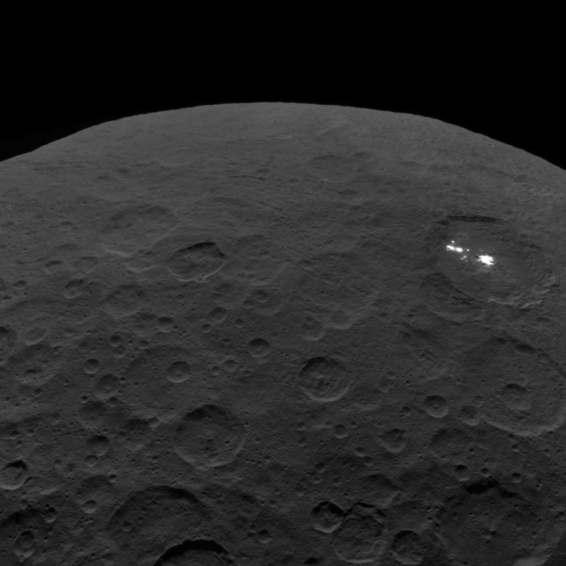 Bright spots on Ceres