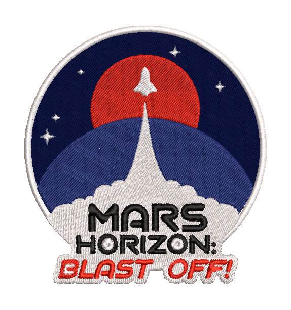 Mars Horizon: Blast Off! launch patch