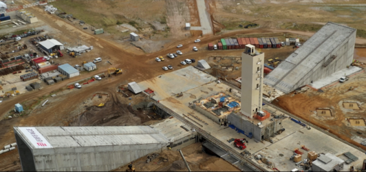 Ariane 6 launch pad under construction