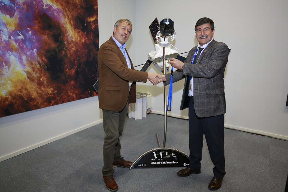 BepiColombo handover