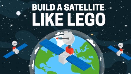 Build a satellite like LEGO 